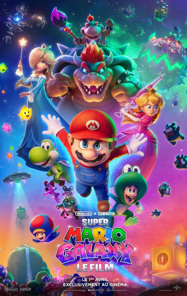 Affiche Super Mario Galaxy Le Film
