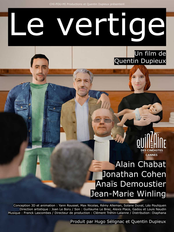 Affiche Le Vertige