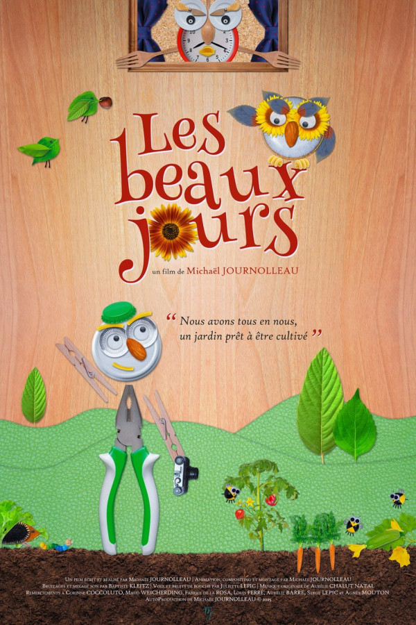 Affiche Les beaux jours