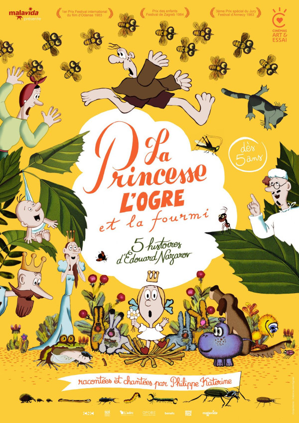 Affiche La Princesse, l&rsquo;ogre et la fourmi