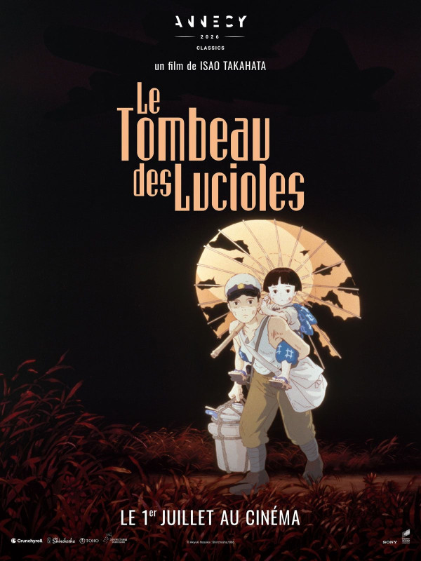 Affiche Le Tombeau des lucioles