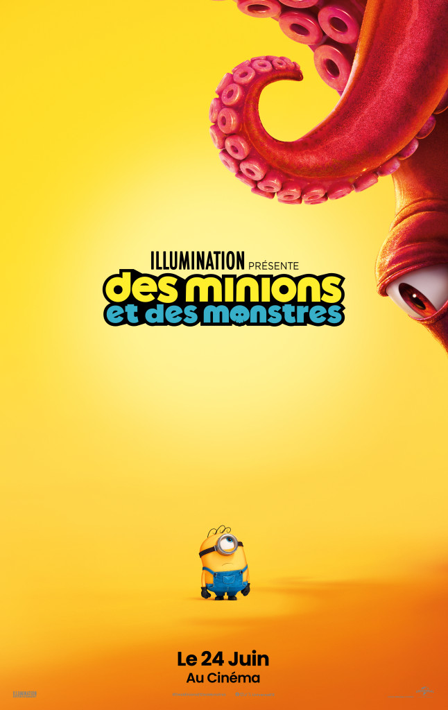 Affiche Des Minions et des Monstres