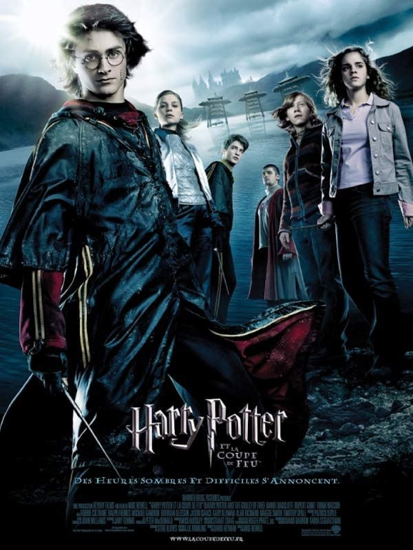 Affiche Harry Potter et la coupe de feu
