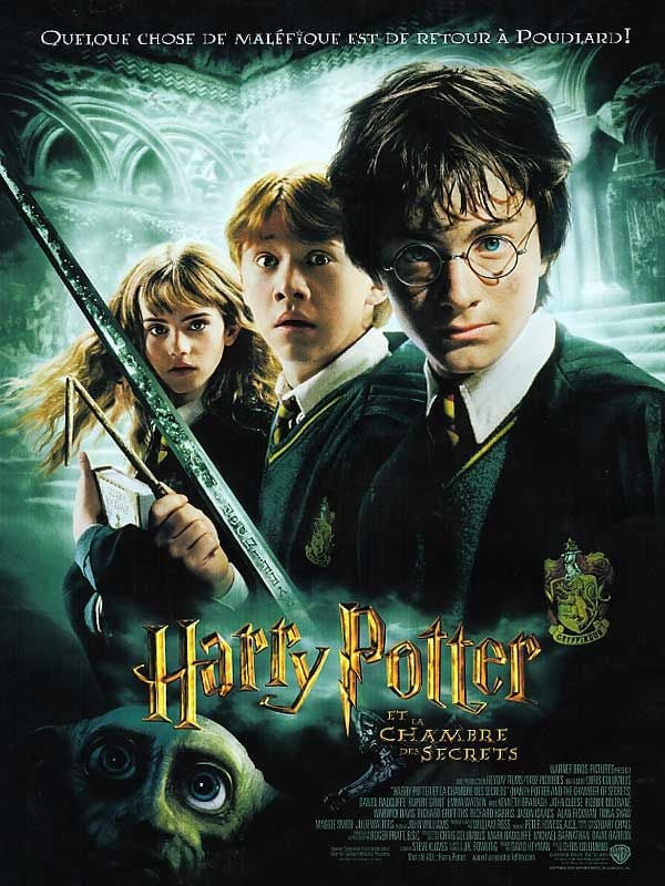 Affiche Harry Potter et la chambre des secrets