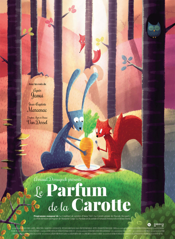 Affiche Le Parfum de la carotte